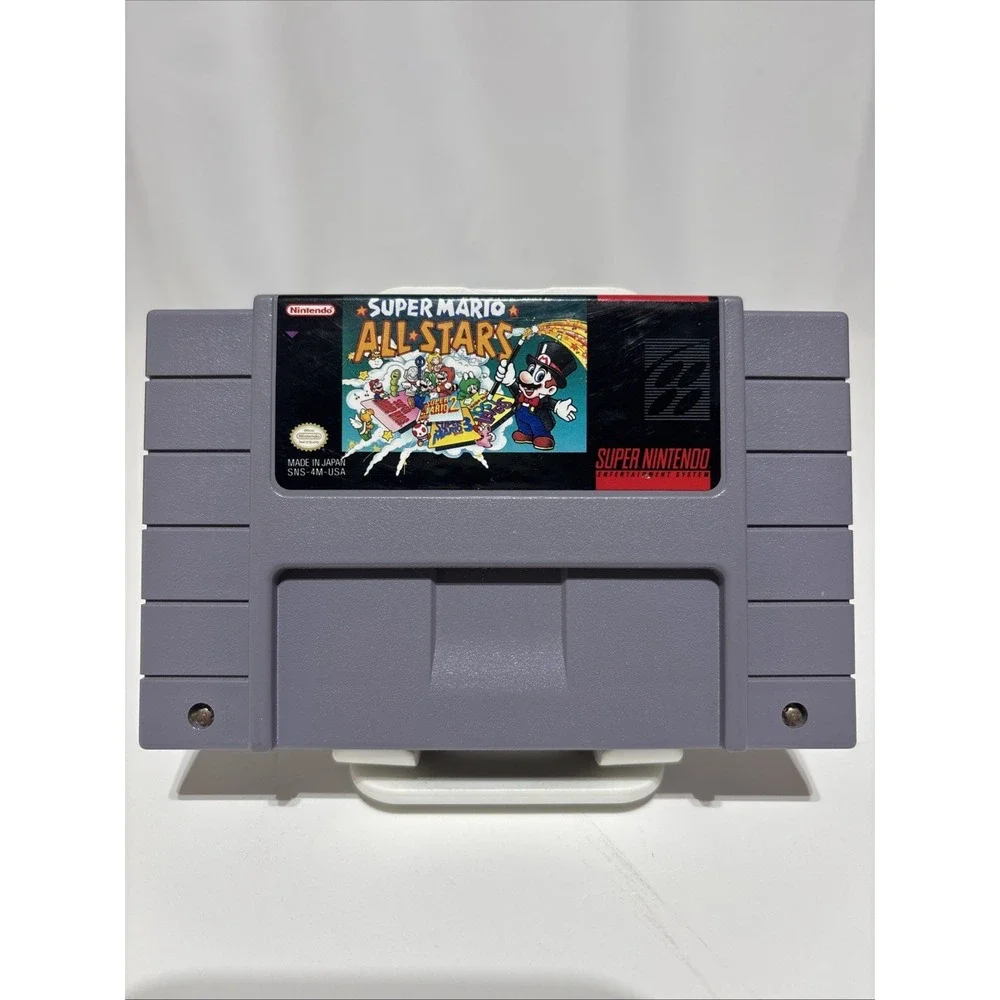 Super Mario All-Stars Super Nintendo Entertainment System 1993 SNES‎ Tested